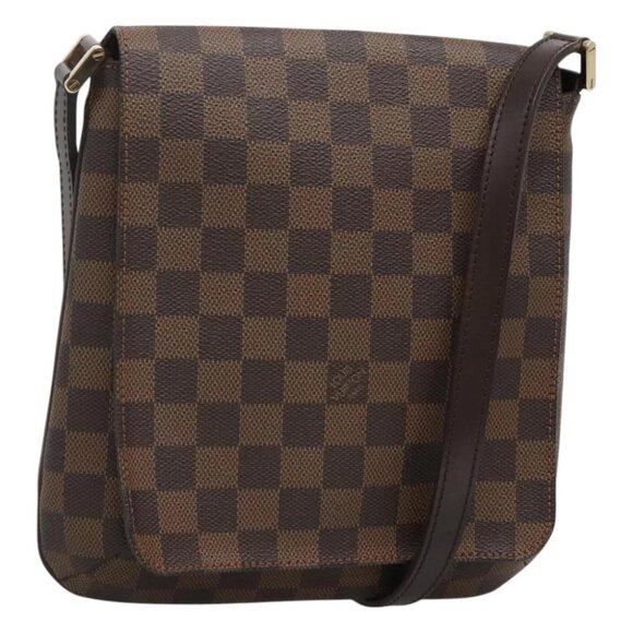 LOUIS VUITTON Damier Ebene Musette Salsa Long Shoulder Bag N51300 Auth ar13624 - Picture 1 of 14